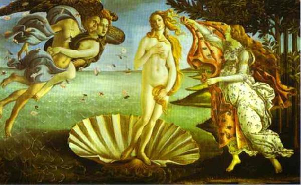 Sandro Botticelli Birth of Venus Sweden oil painting art